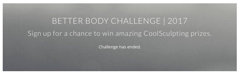 better body challenge flyer