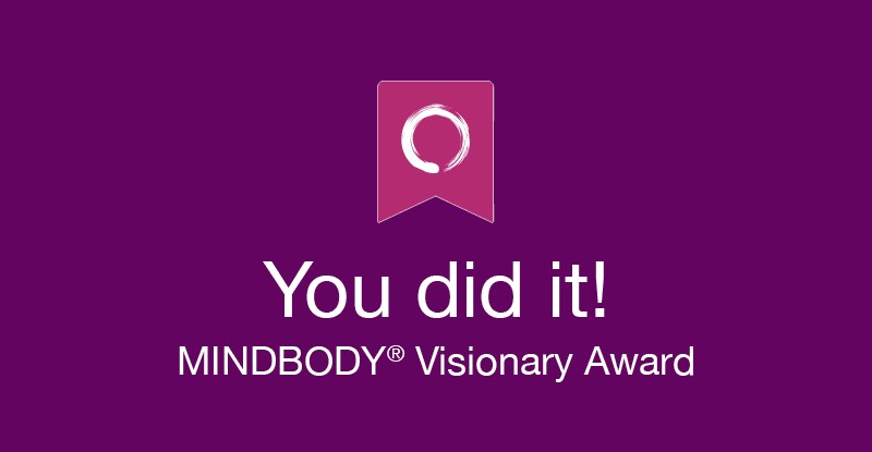 MINDBODY Visionary Award