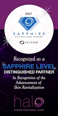beyond|Aesthetics granted a Sciton Sapphire Level award for being a distinguished partner