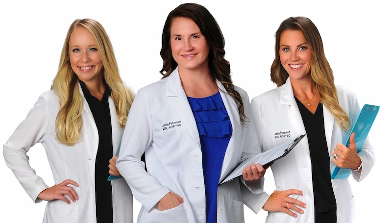 photo of three providers at beyond Aesthetics
